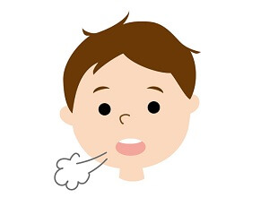 口呼吸になりやすい