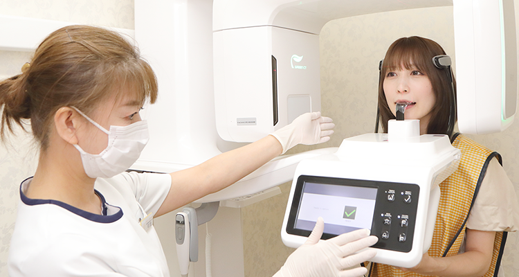 様々な精密検査により治療の精度・再発率の低さを実現