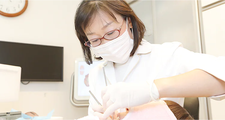 短期間での治療・1日かけての治療も可能