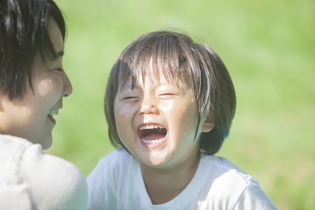 笑顔の子供