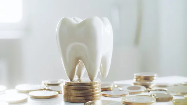 審美歯科で前歯をきれいにする費用のイメージ